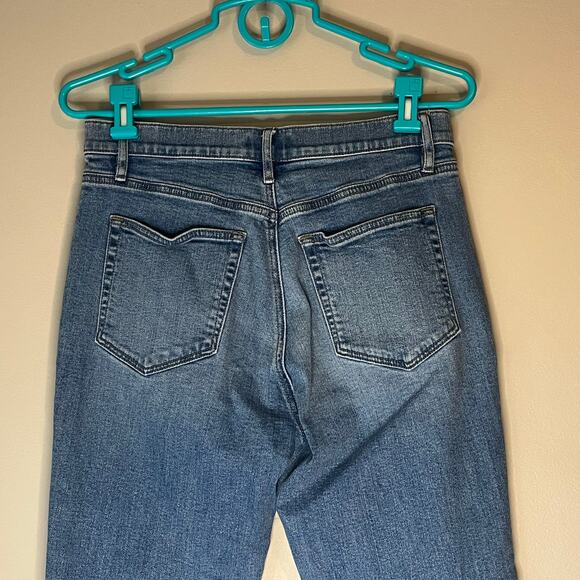 Loft Light Wash High Rise Skinny Ankle Jean Size 6 - Picture 7 of 14